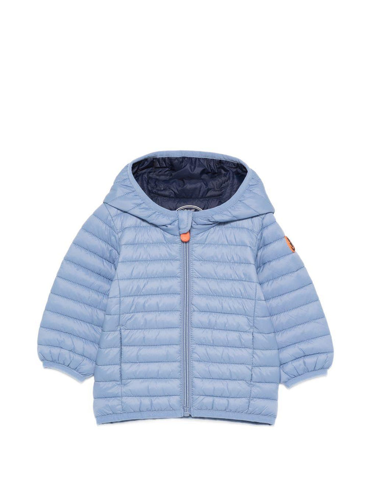 Giubbotto blu per neonato I30003XGIGA22 90072 Save The Duck Kids 