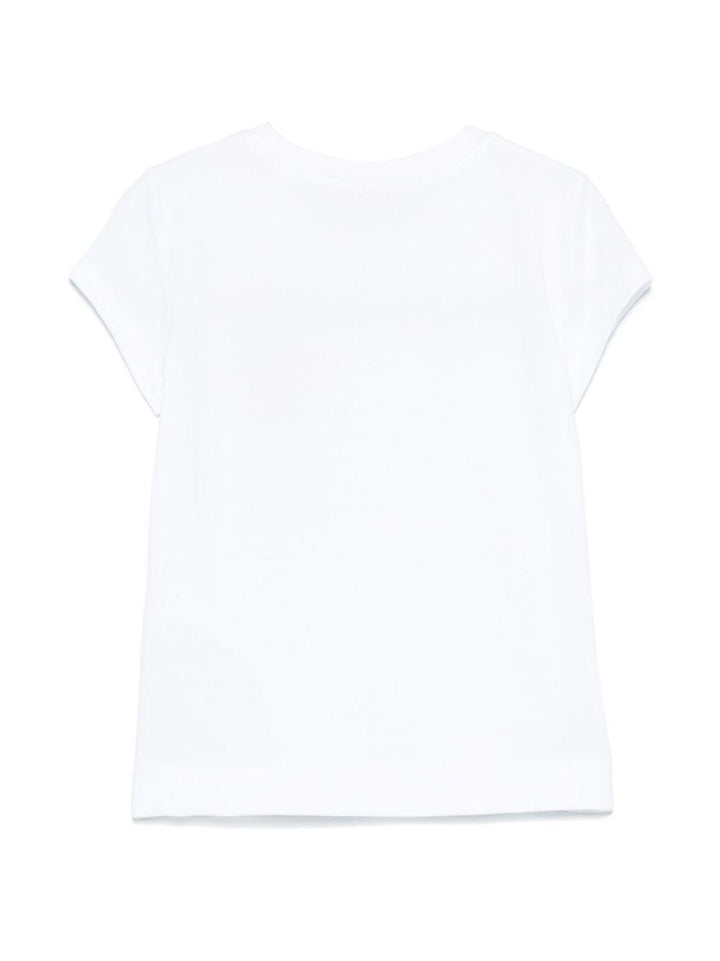 T-shirt bianca per bambina