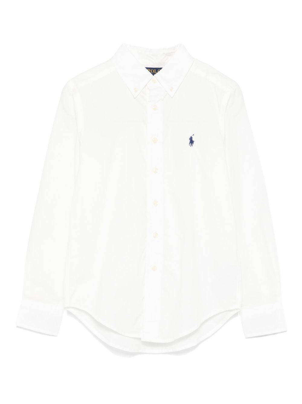 Camicia bianca per bambino 323952199 001 Ralph Lauren Kids 