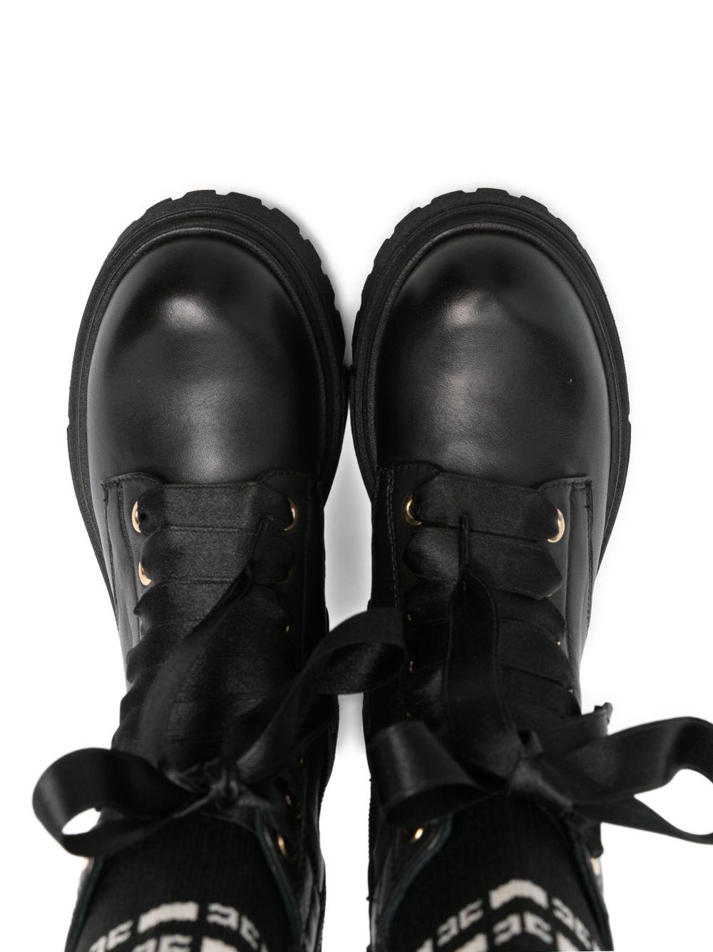 Stivali nere per bambina F4A5E04221316 930 Elisabetta Franchi Kids 