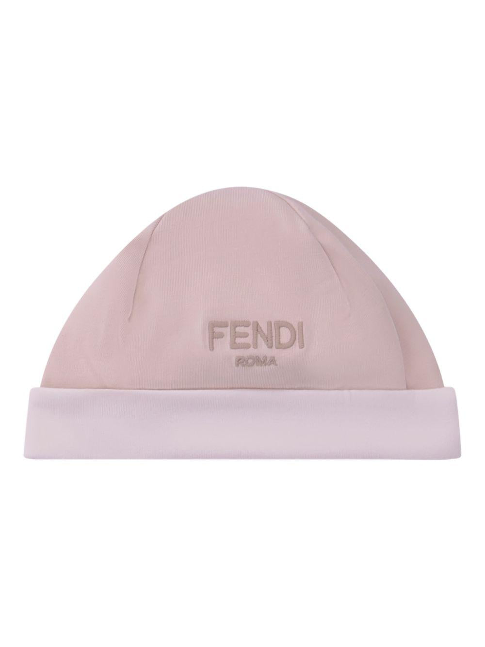 Tutina beige per neonato BUK154ST8 F19J5 Fendi Kids 