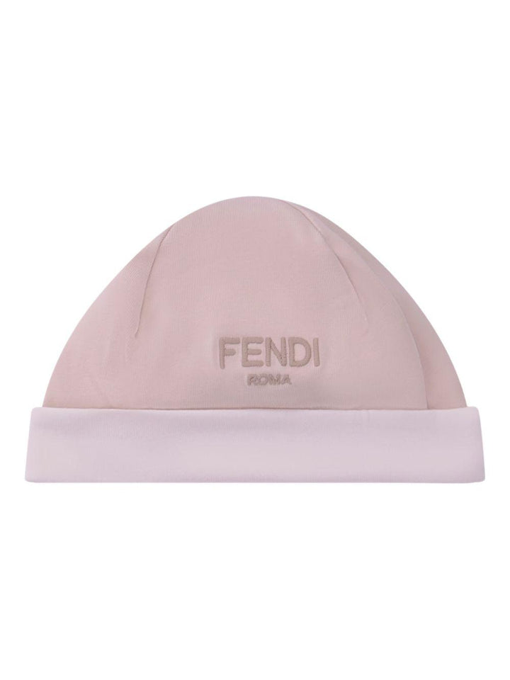 Tutina beige per neonato BUK154ST8 F19J5 Fendi Kids 