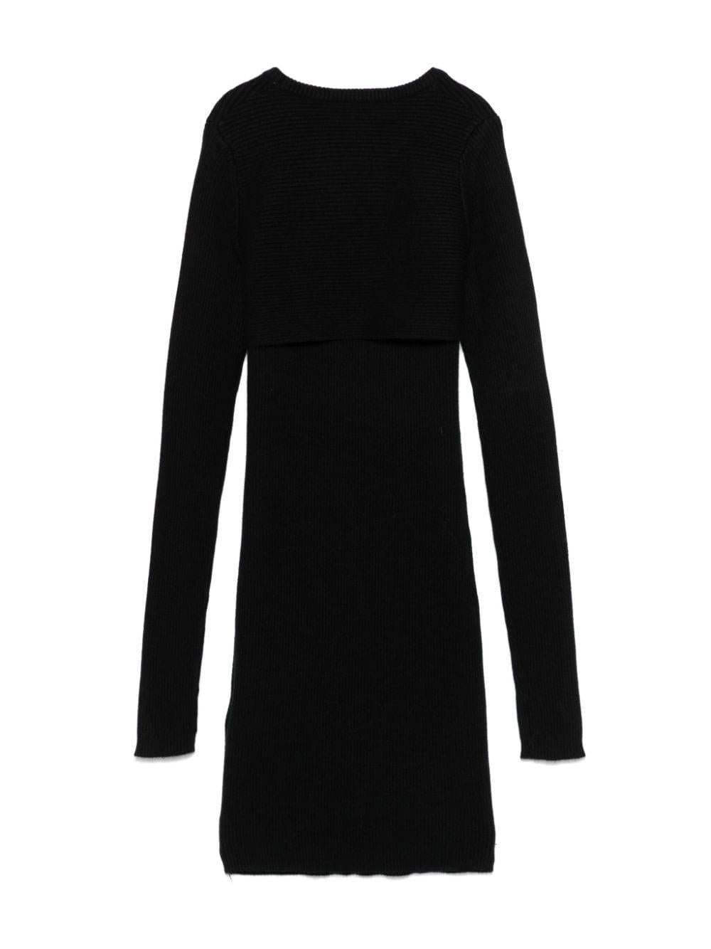 Black dress for little girls