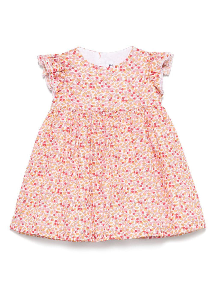 Abito rosa per neonata P25VM791C4139K 249 Il Gufo 