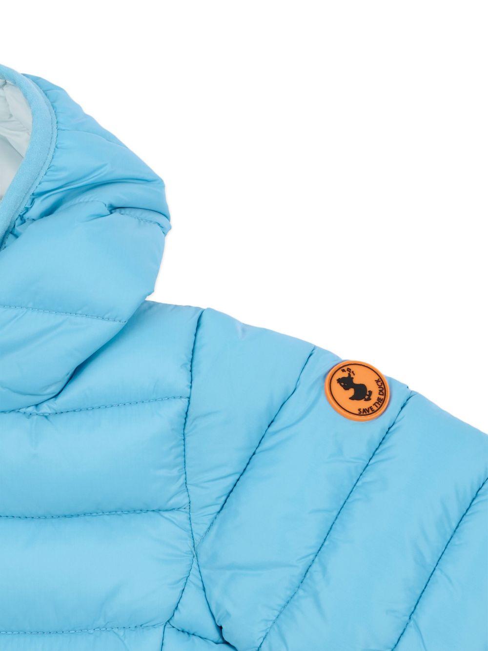Giubbotto blu per neonato I30003XGIGA21 90068 Save The Duck Kids 