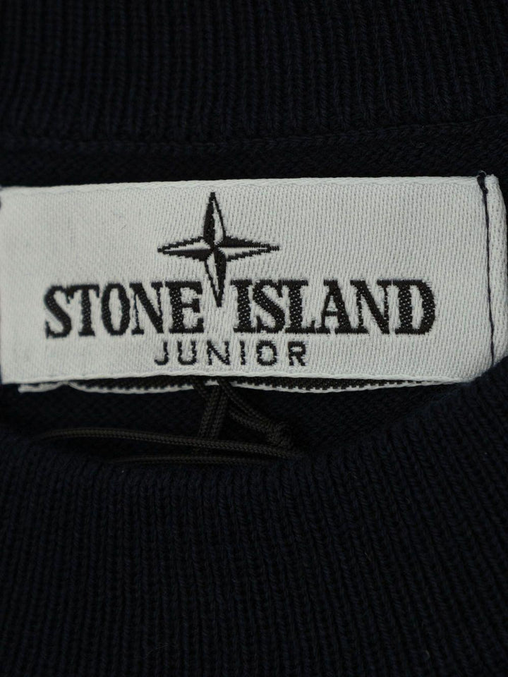 Maglione blu navy per bambino 65100001S00B2 V0020 Stone Island Kids 