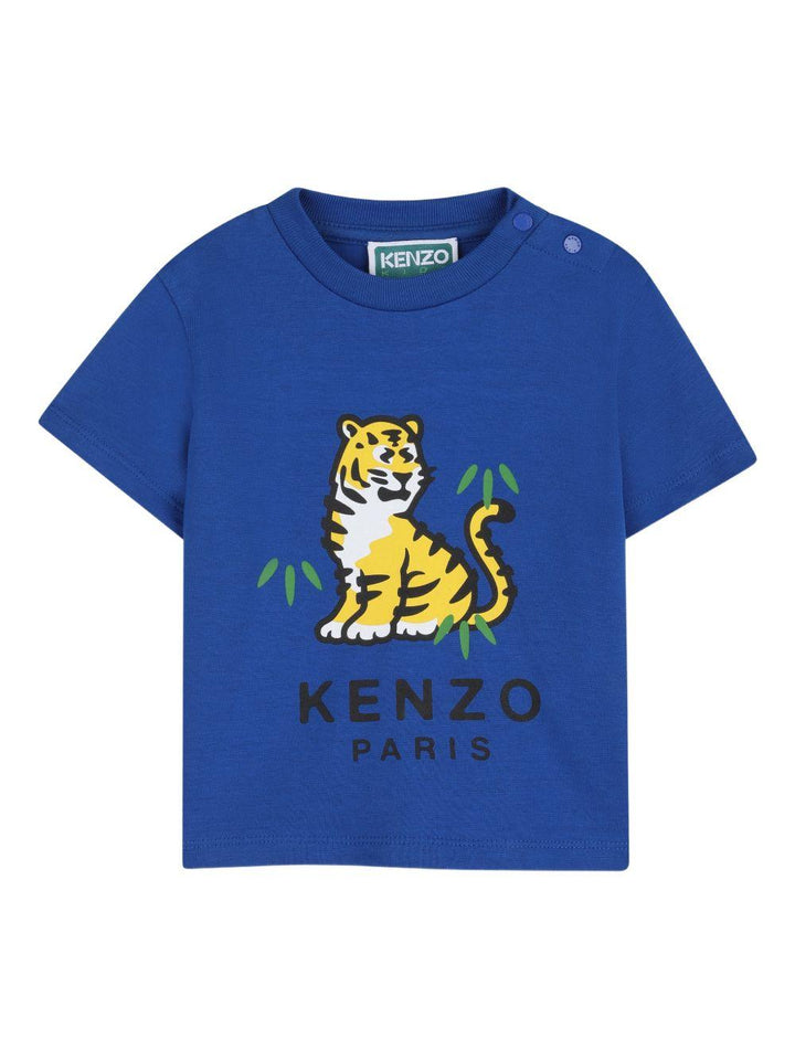 Completo blu per neonato K61867 871 Kenzo Kids 