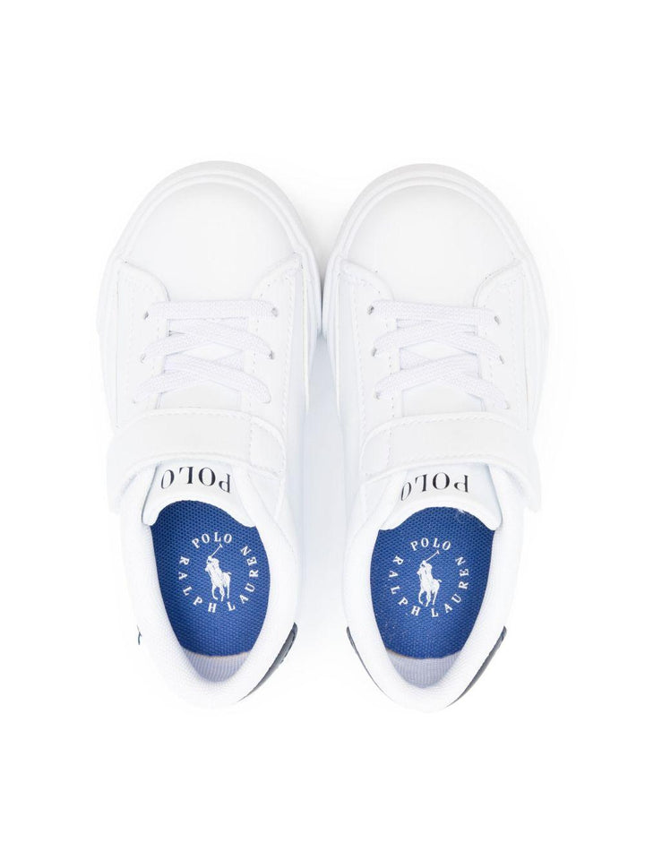 Sneakers bianche/blu per bambino RF104104 THE Ralph Lauren Kids 