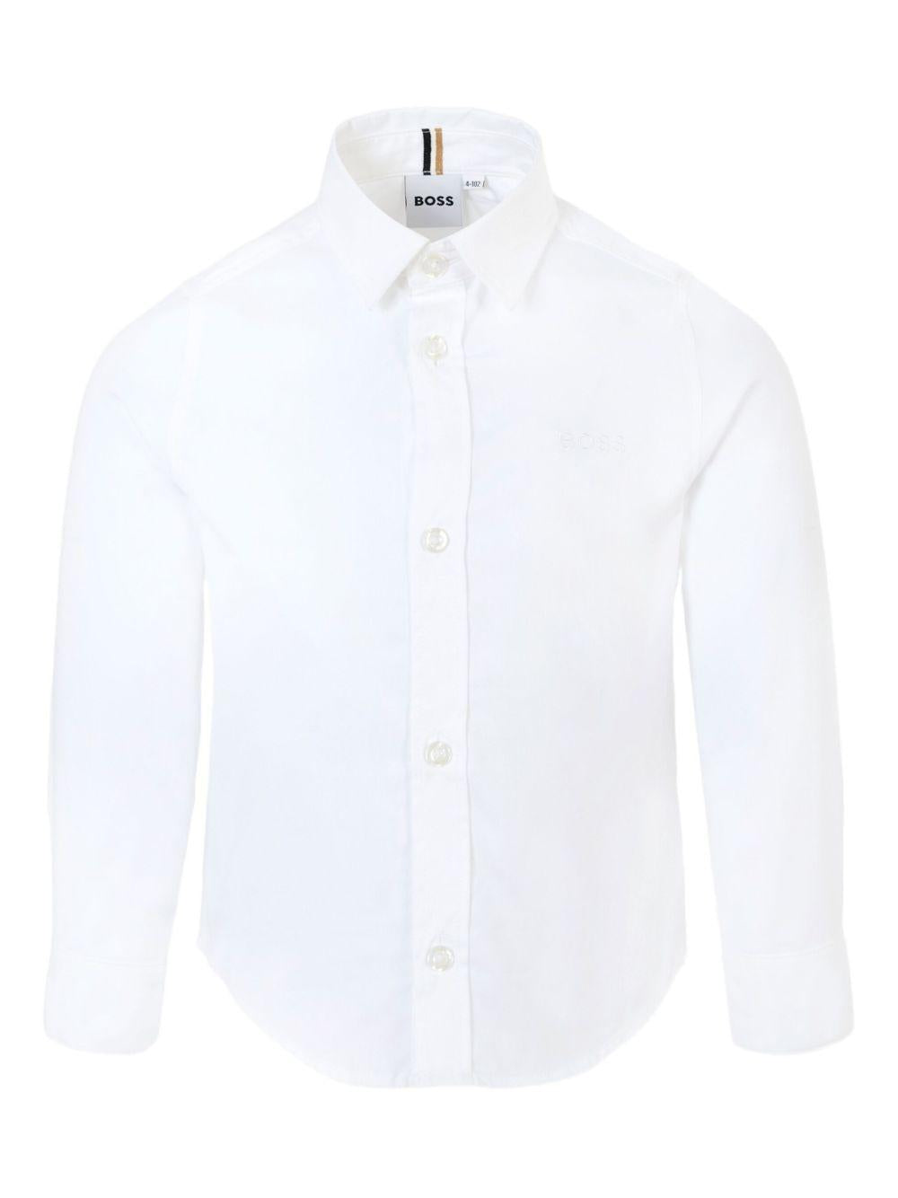 Camicia bianca per bambino J52675 10P Boss Kids 