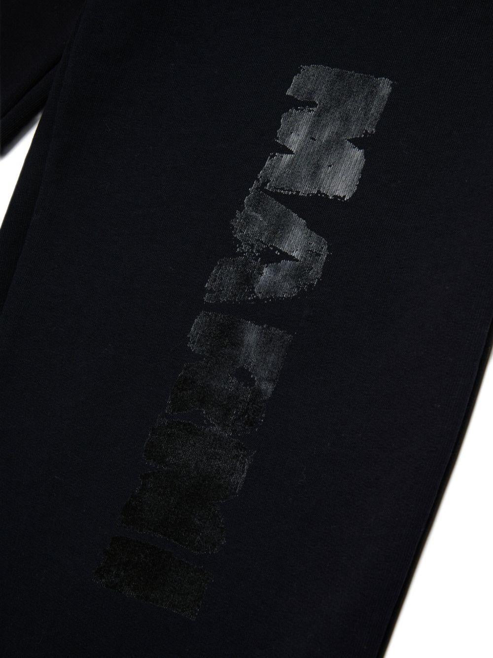 Pantalone nero per bambino M01917M00YA 0M900 Marni Kids 