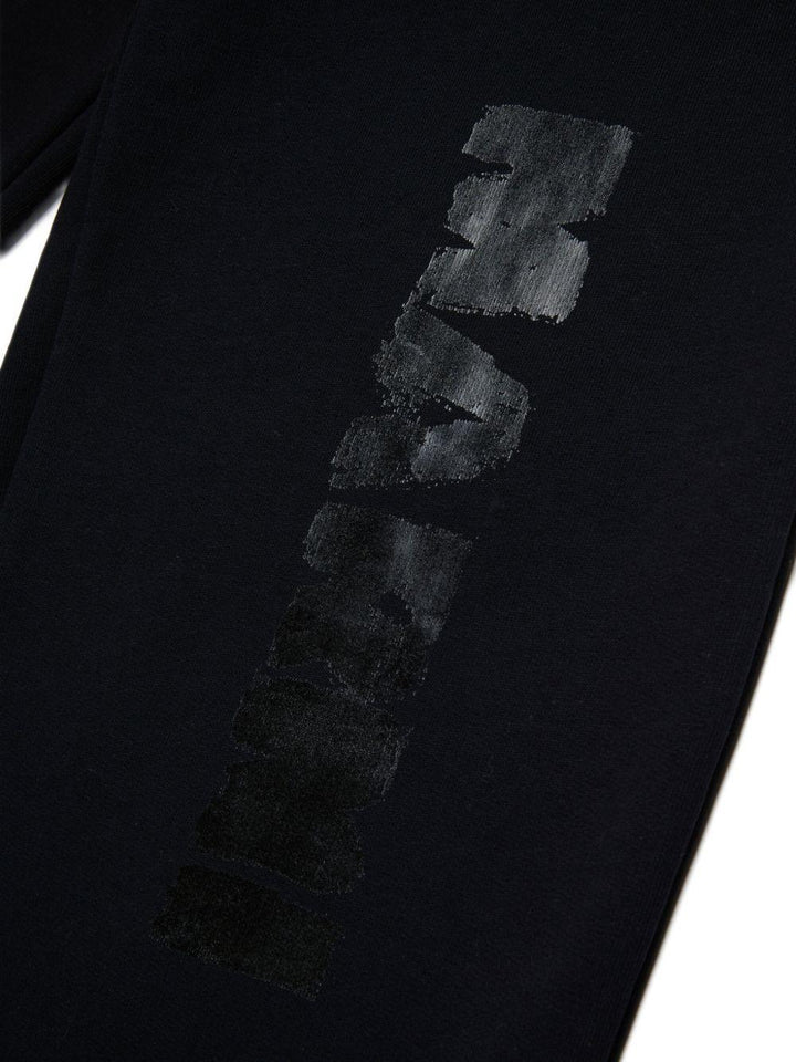 Pantalone nero per bambino M01917M00YA 0M900 Marni Kids 