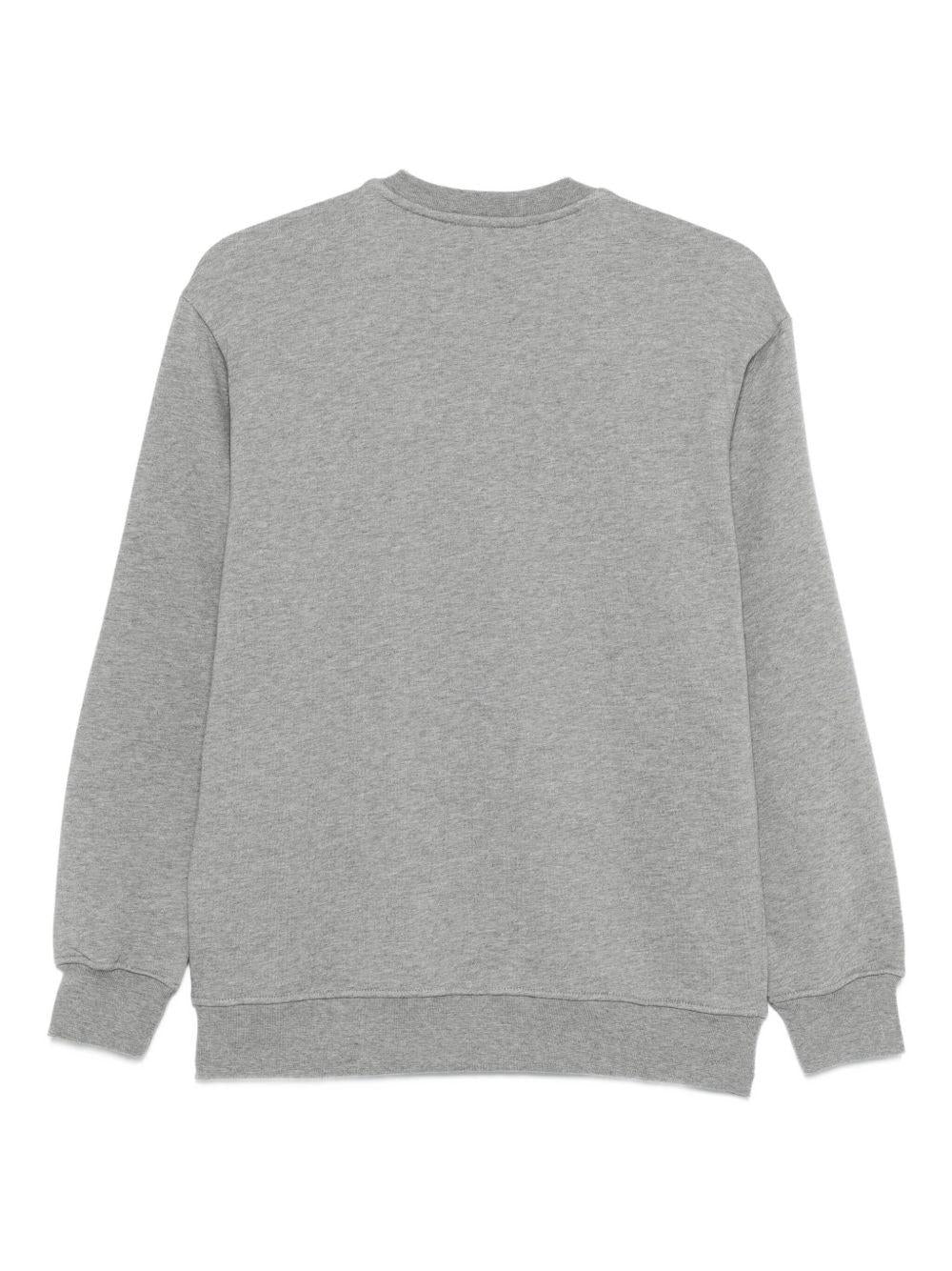 Felpa grigia per bambino F5MSJUSW018 104 Msgm Kids 