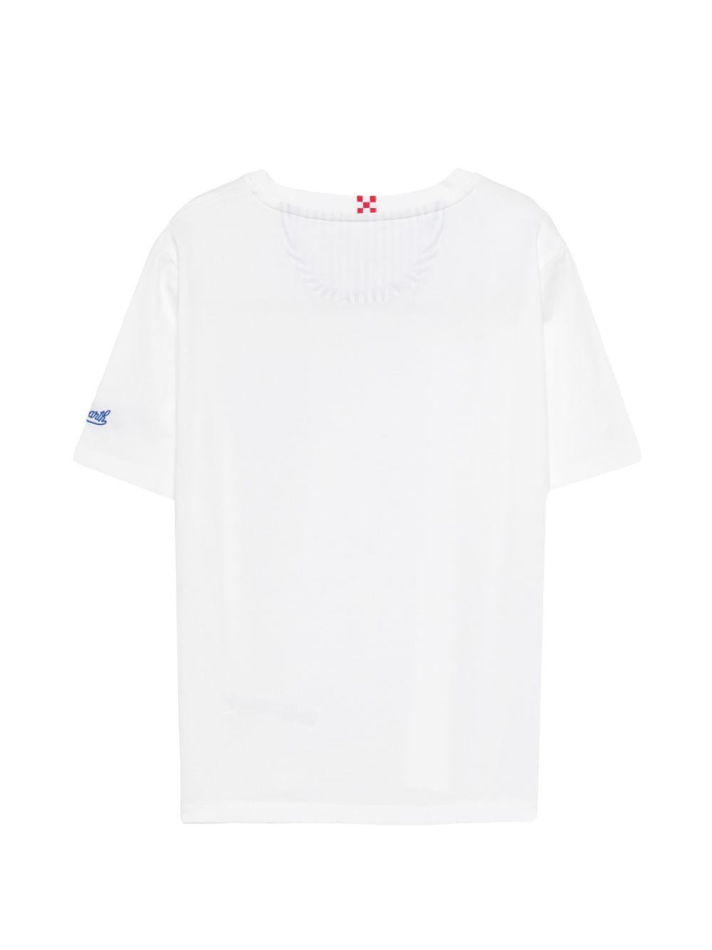 T-shirt bianco per bambino KEA0001 00704L MC2 Saint Barth Kids 