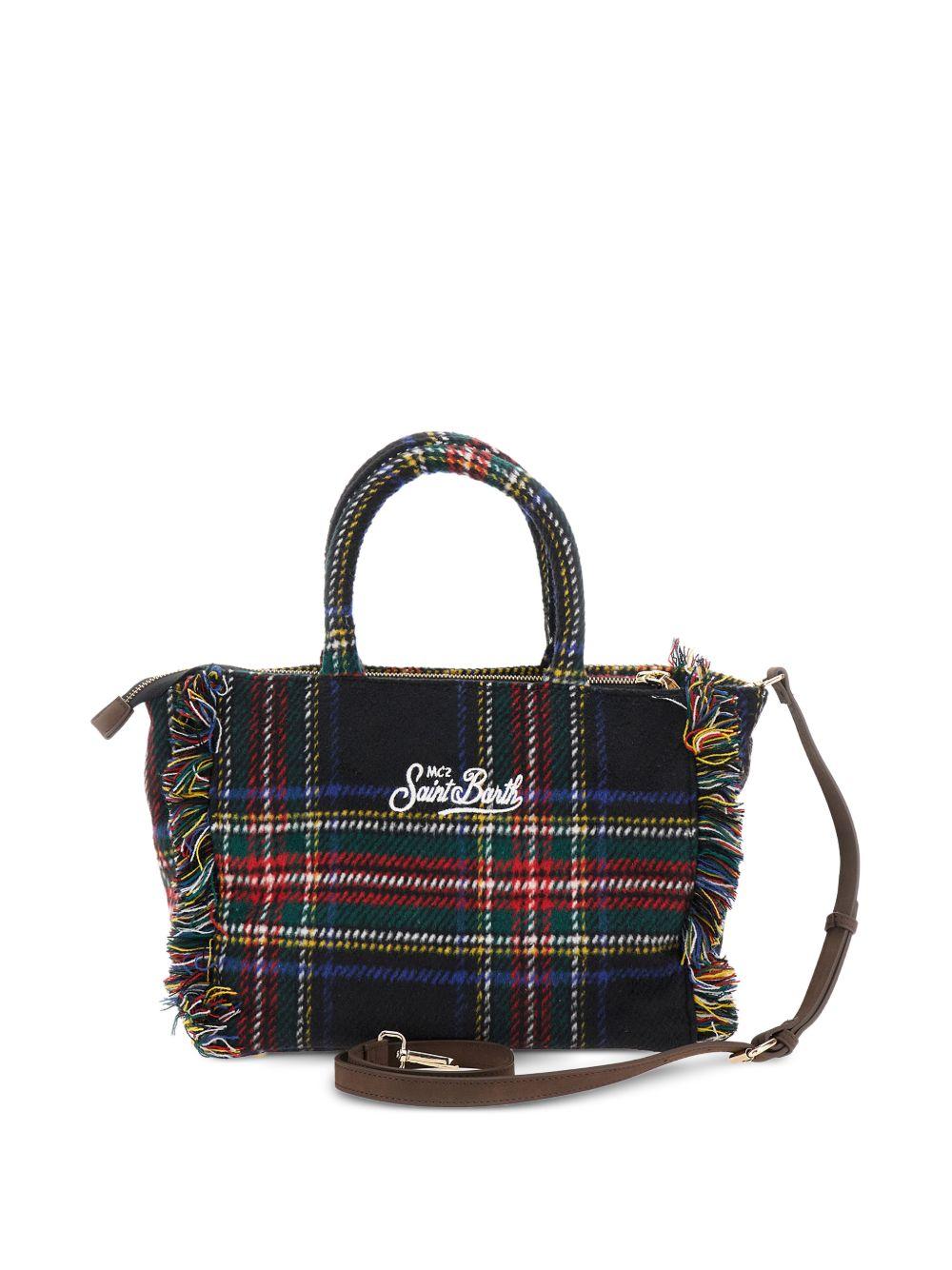 Borsa blu/rosso/verde per bambina COL0029 01365I MC2 Saint Barth Kids 