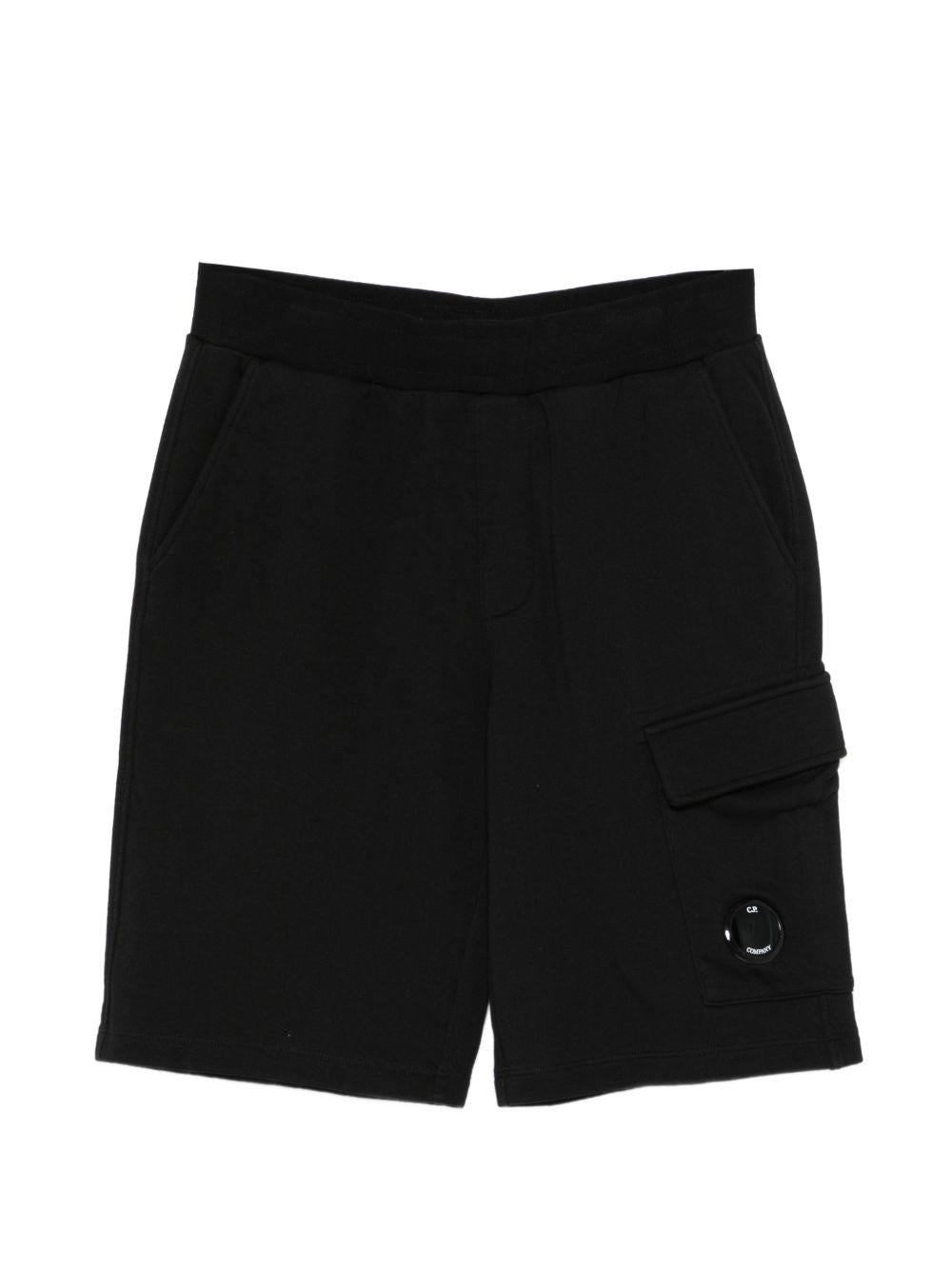 Bermuda nera per bambino CPQ002LCA69 60100 C.P Company Kids 