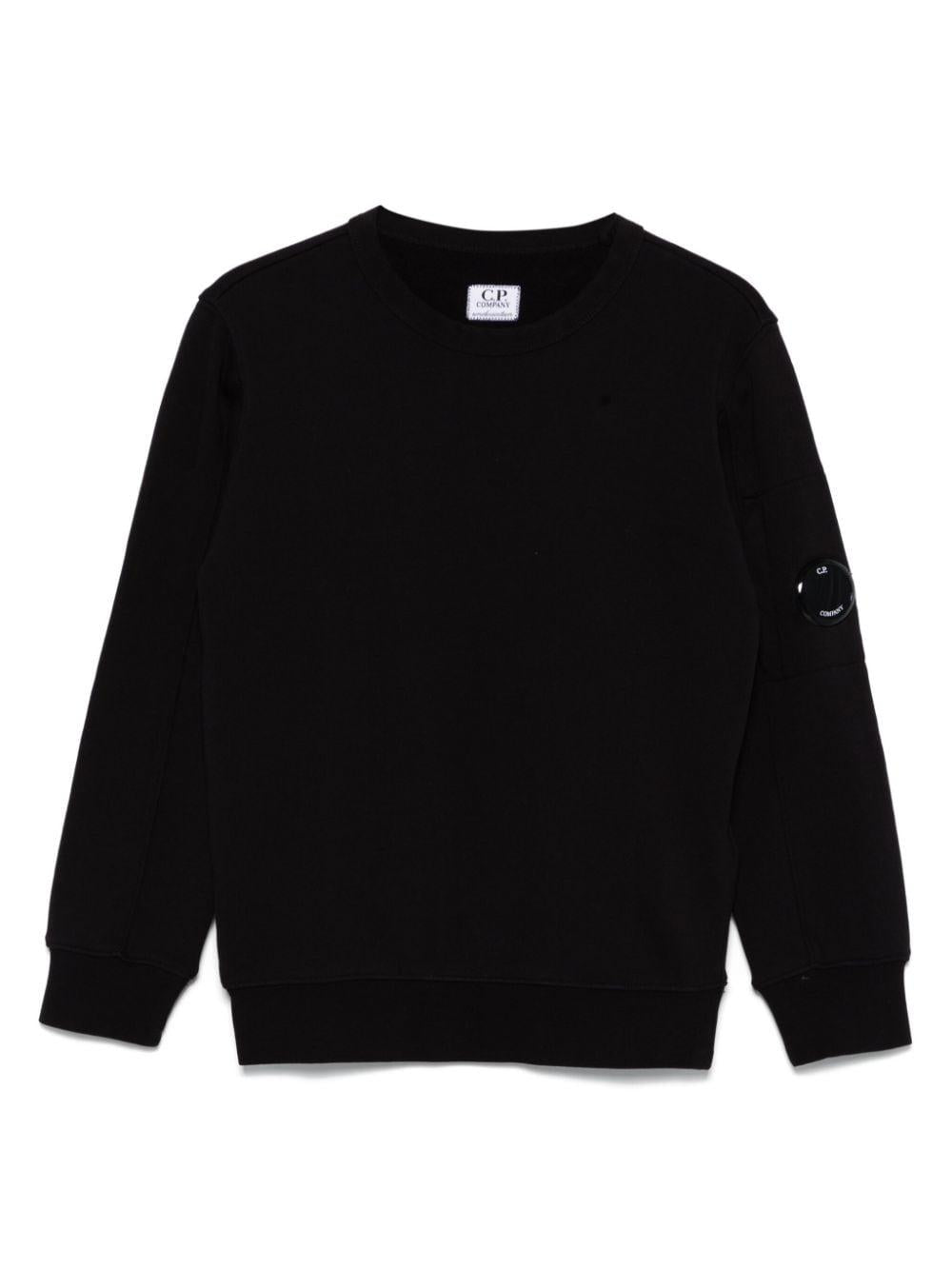 Cotton Sweatshirt Kids Cp Company Sweatshirt Black Cotton