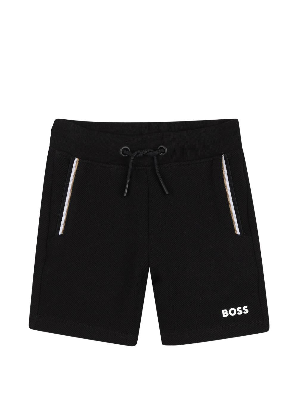 Completo bianco/nero per neonato J52846 09B Boss Kids 