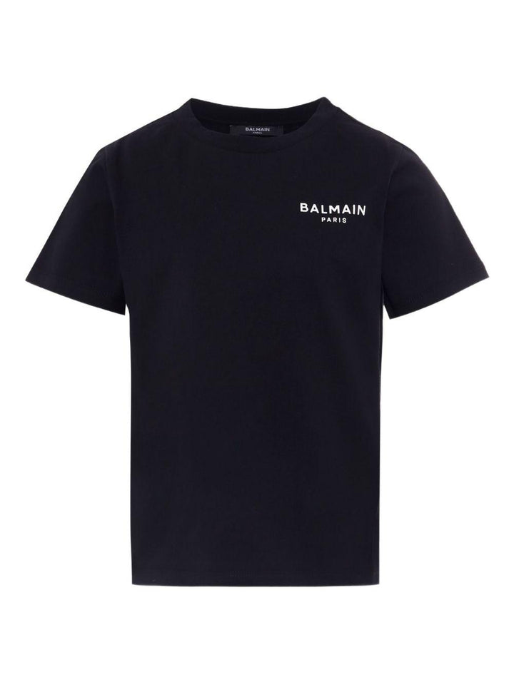 T-shirt nera per bambino