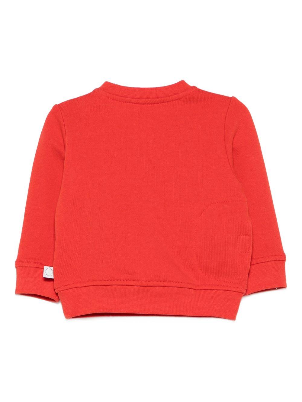 Felpa rossa per bambino TX4620Z3059 421 Stella McCartney Kids 