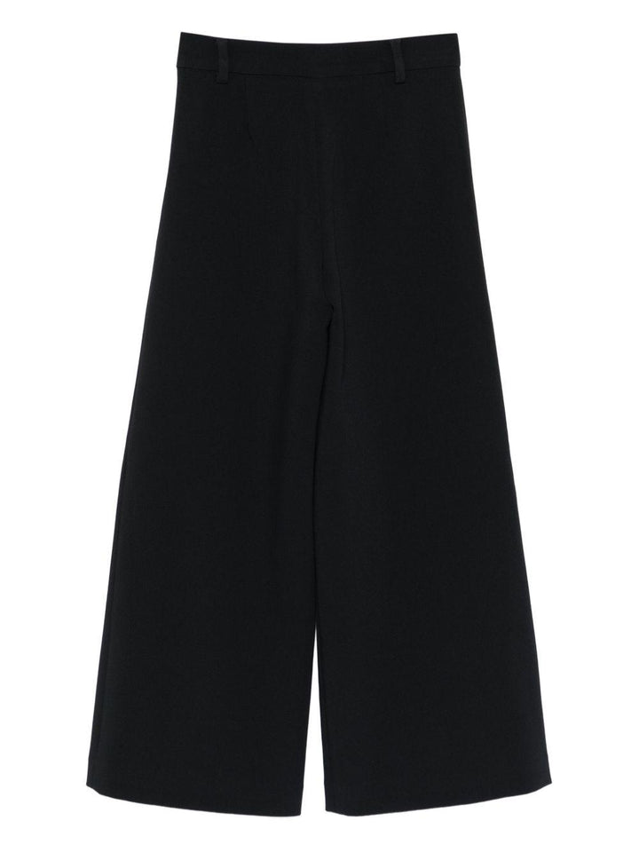 Pantalone nero per bambina EFPA3030GA085 N000 Elisabetta Franchi Kids 