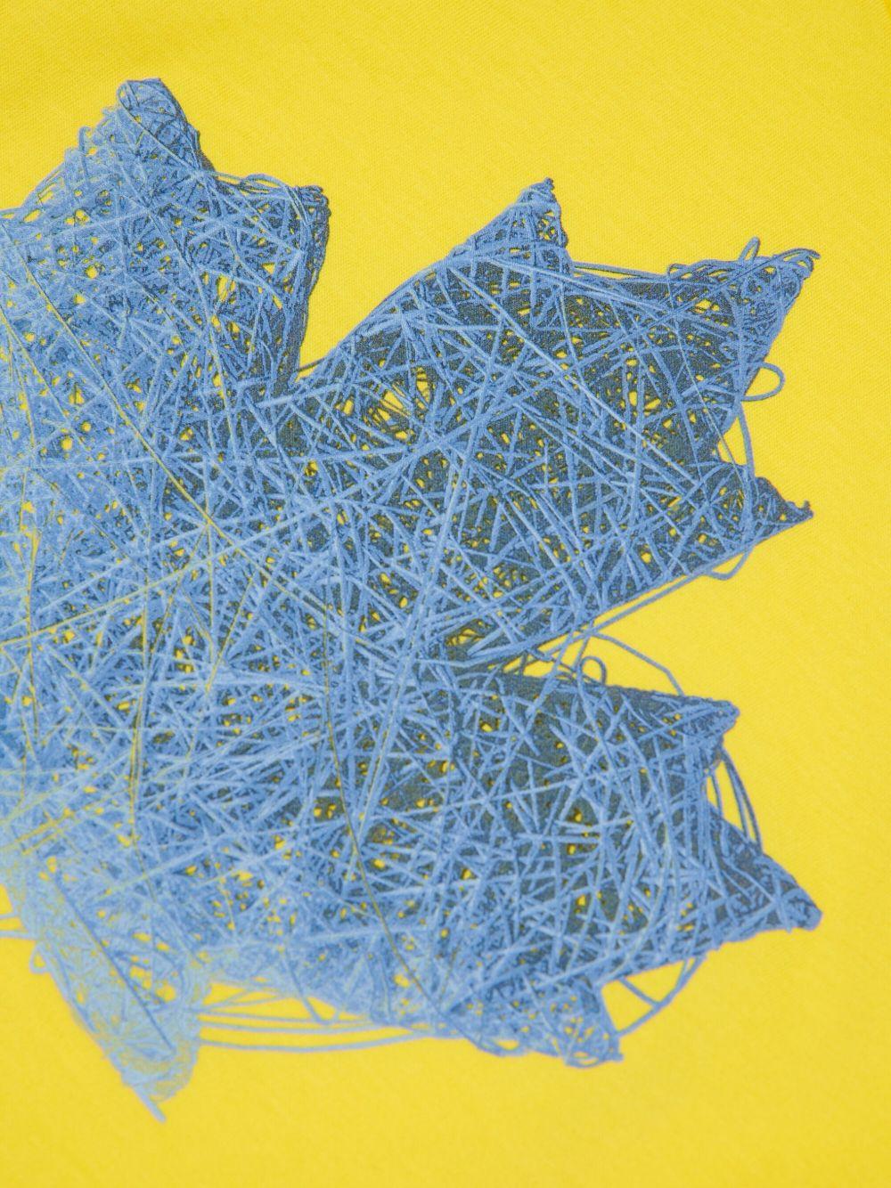 T-shirt giallo per bambino DQ3176D00XM DQ220 Dsquared2 Kids 