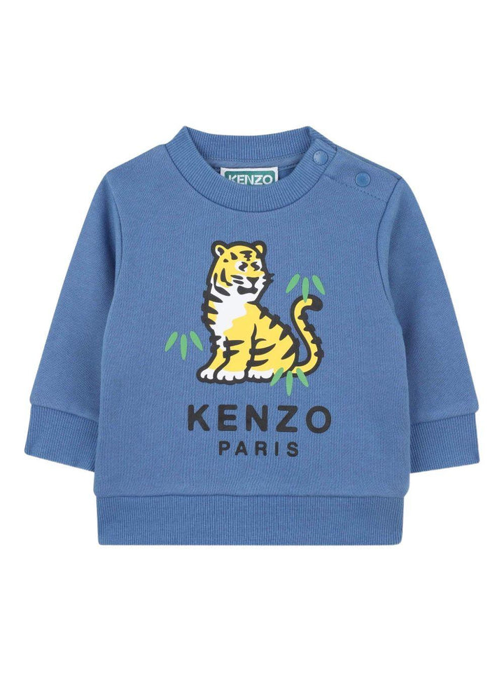 Completo sportivo blu celo per neonato K61502 780 Kenzo Kids 