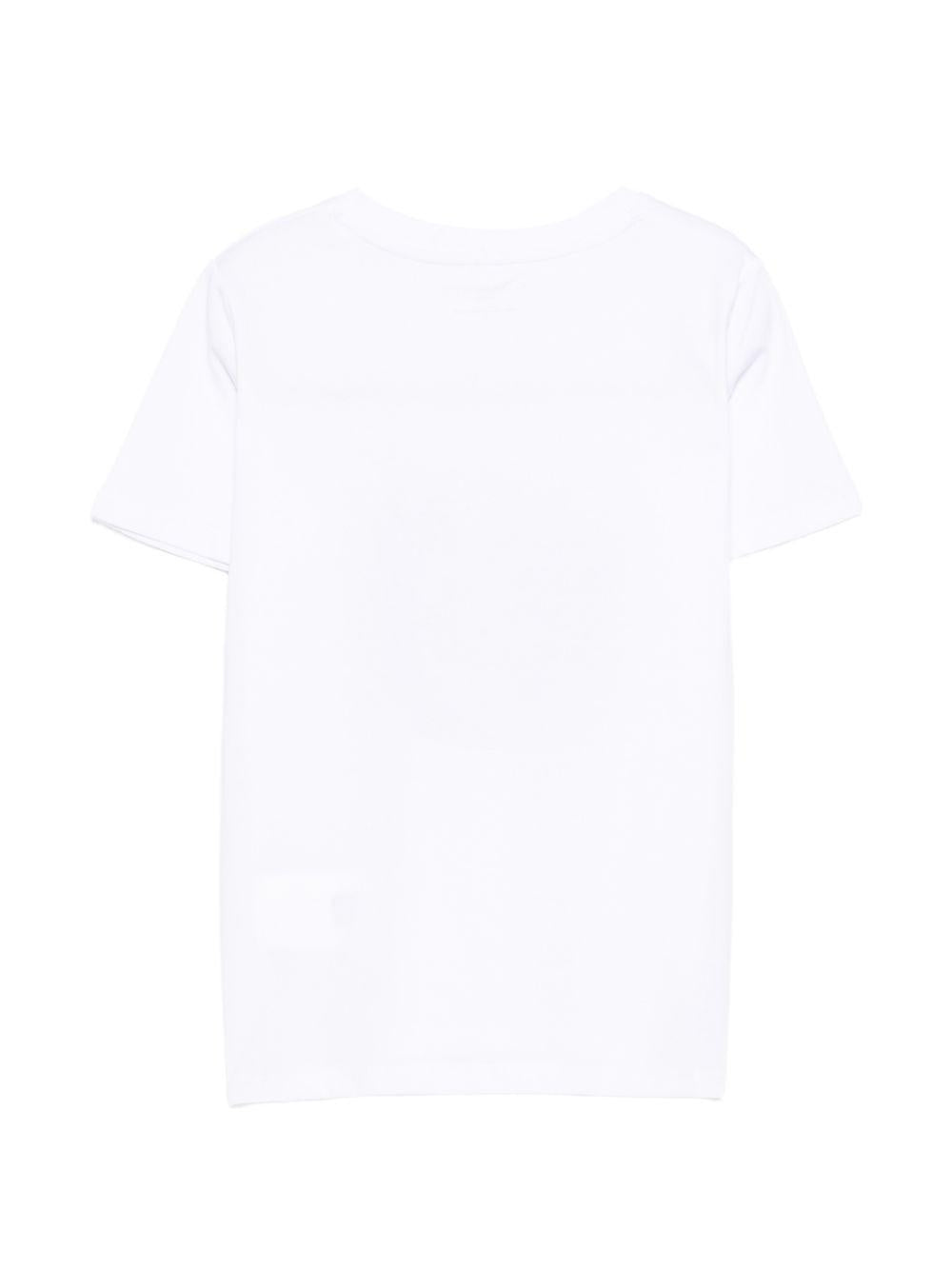 T-shirt bianca per bambino TY8Q61Z0434 100 Stella McCartney Kids 