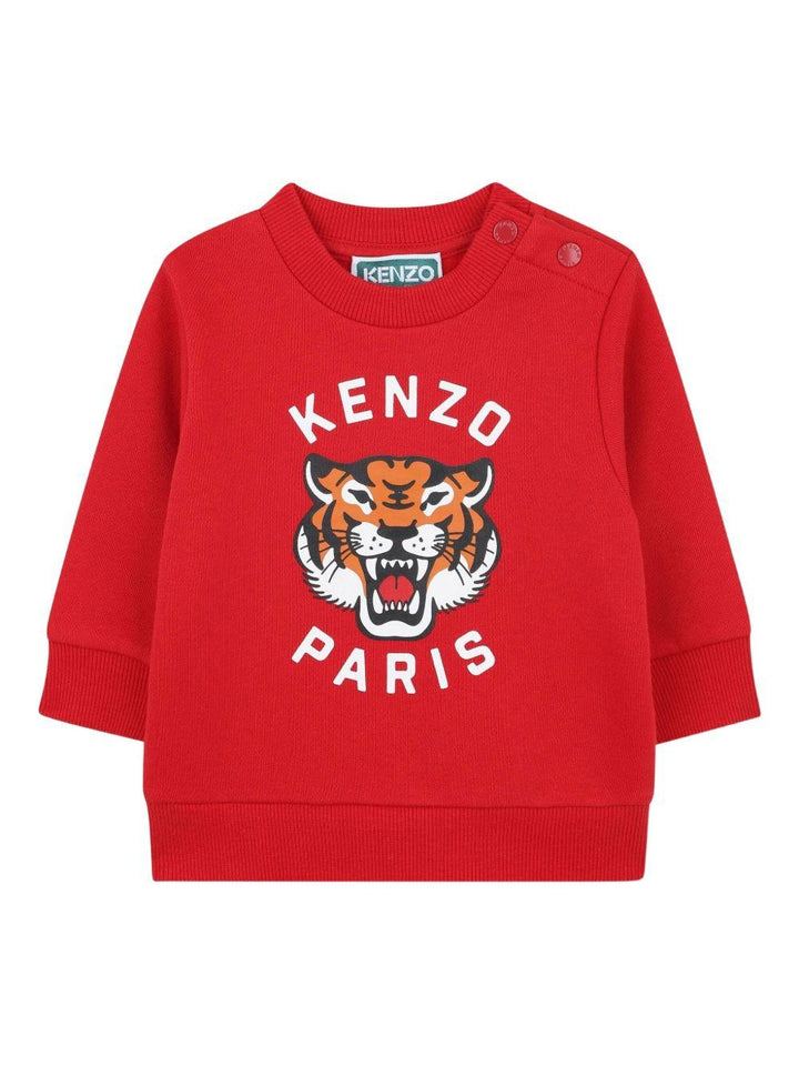 Completo sportivo rosso per neonato K61502 968 Kenzo Kids 