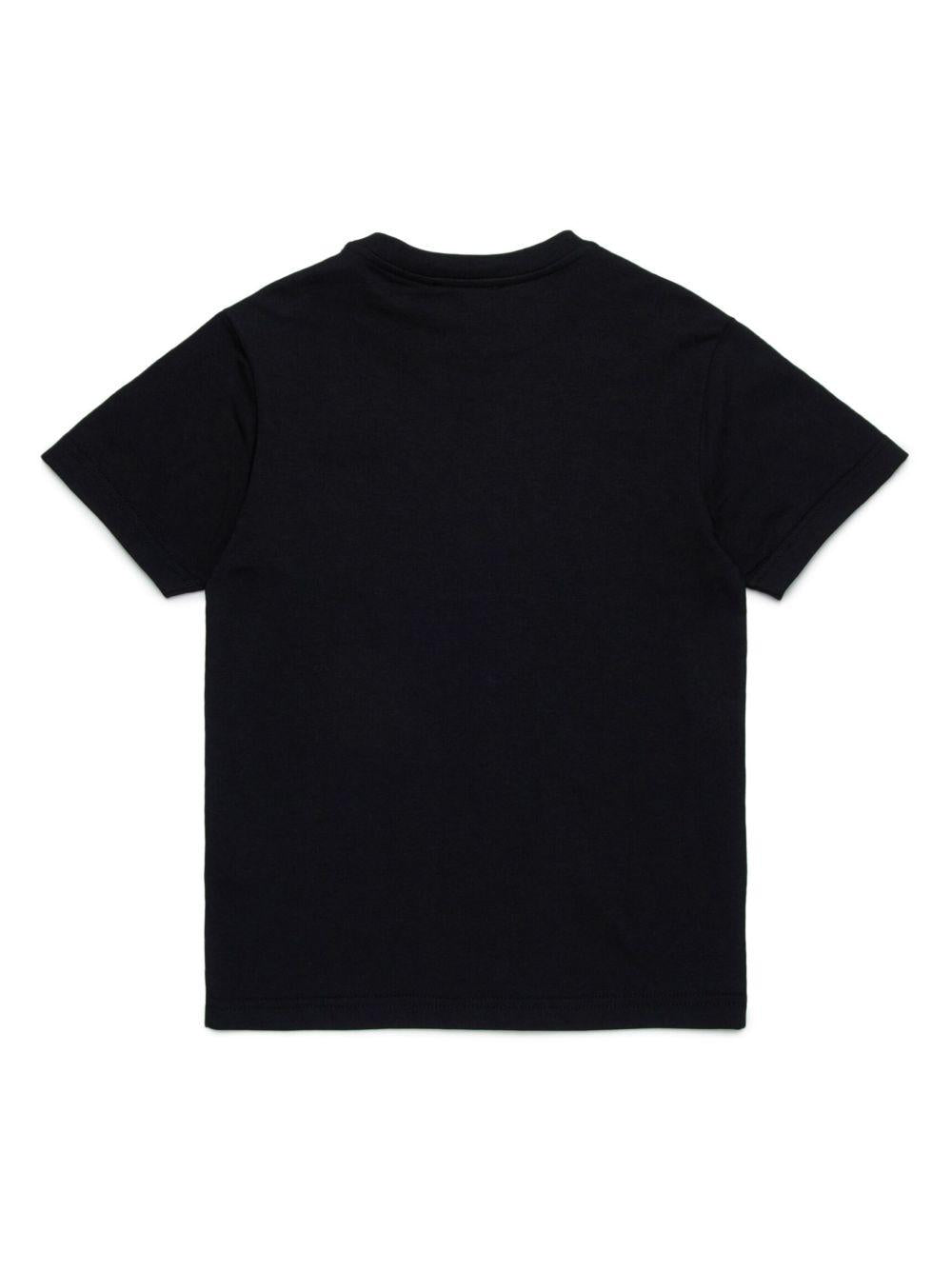 T-shirt nera per bambino