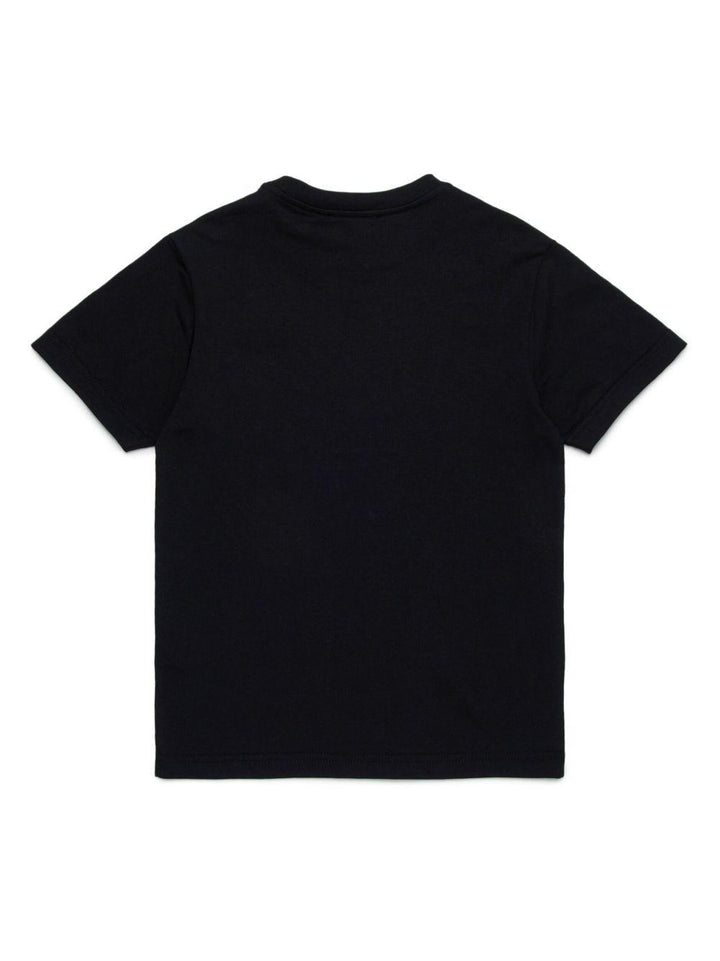 T-shirt nera per bambino