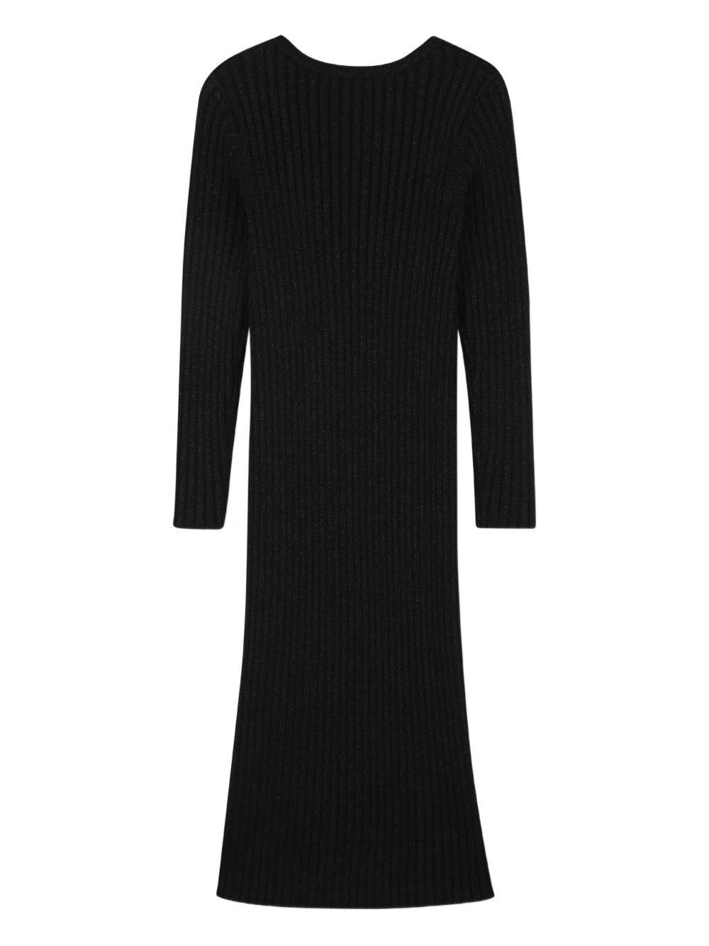 Abito nero per bambina R30476 09B Michael Kors Kids 