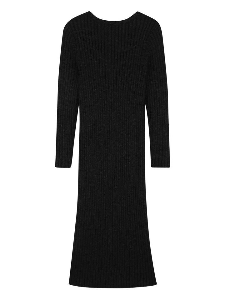 Abito nero per bambina R30476 09B Michael Kors Kids 