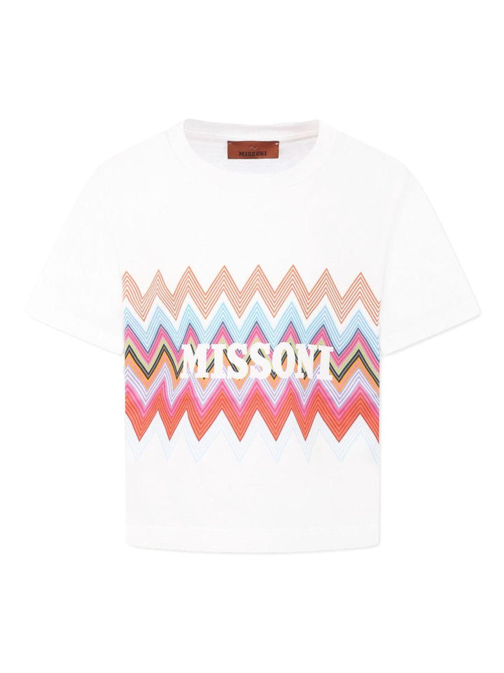 T-shirt bianca per bambino