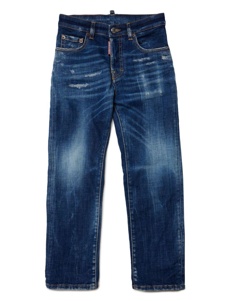 Blue jeans for children