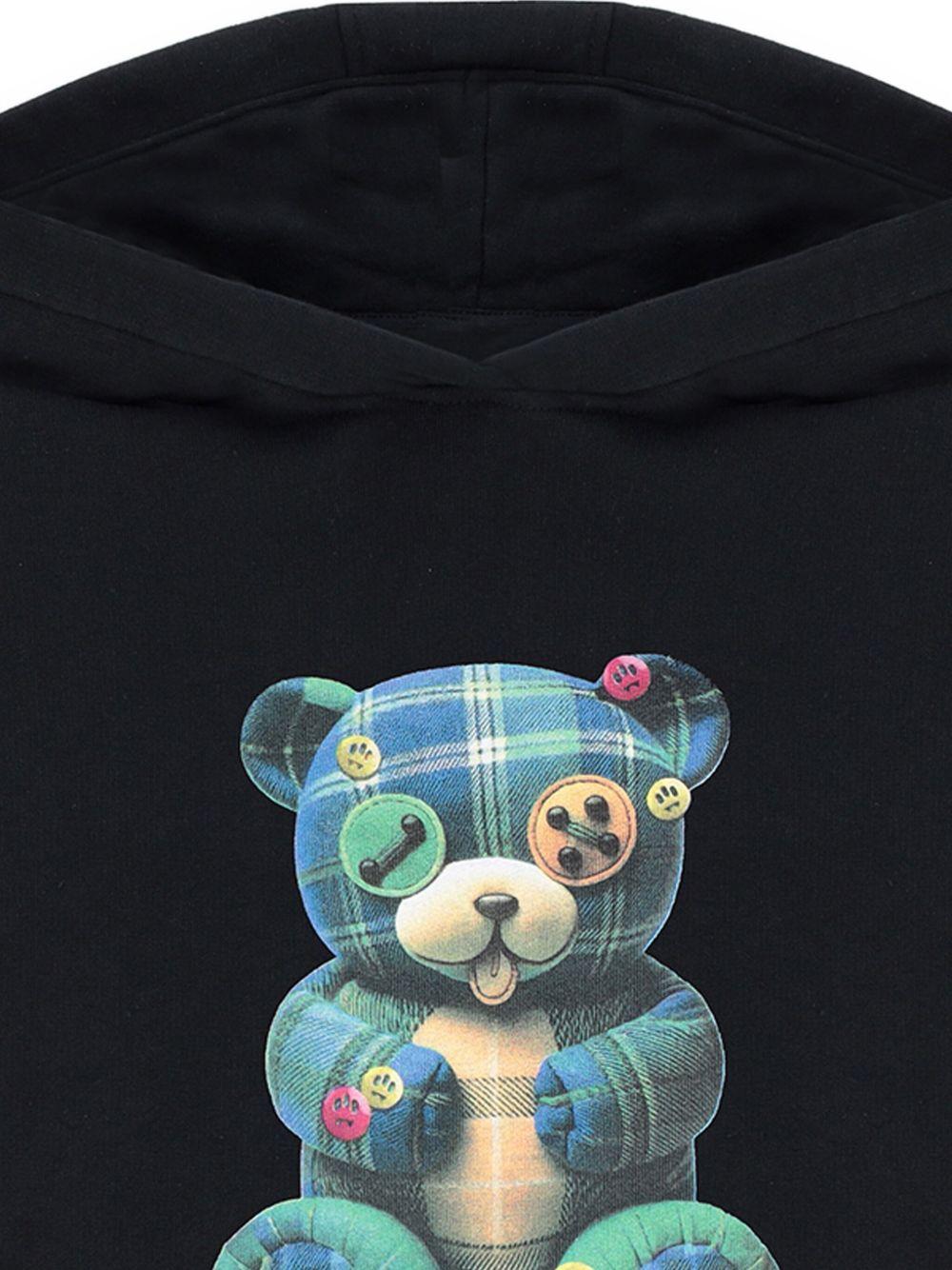 Felpa nera per bambino F5BKJUHS234 110 Barrow Kids 