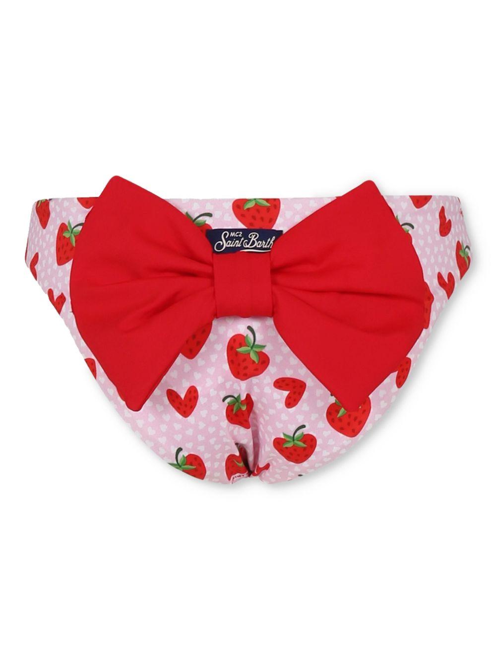 Costume rosa per bambina MAD0001 01257H MC2 Saint Barth Kids 