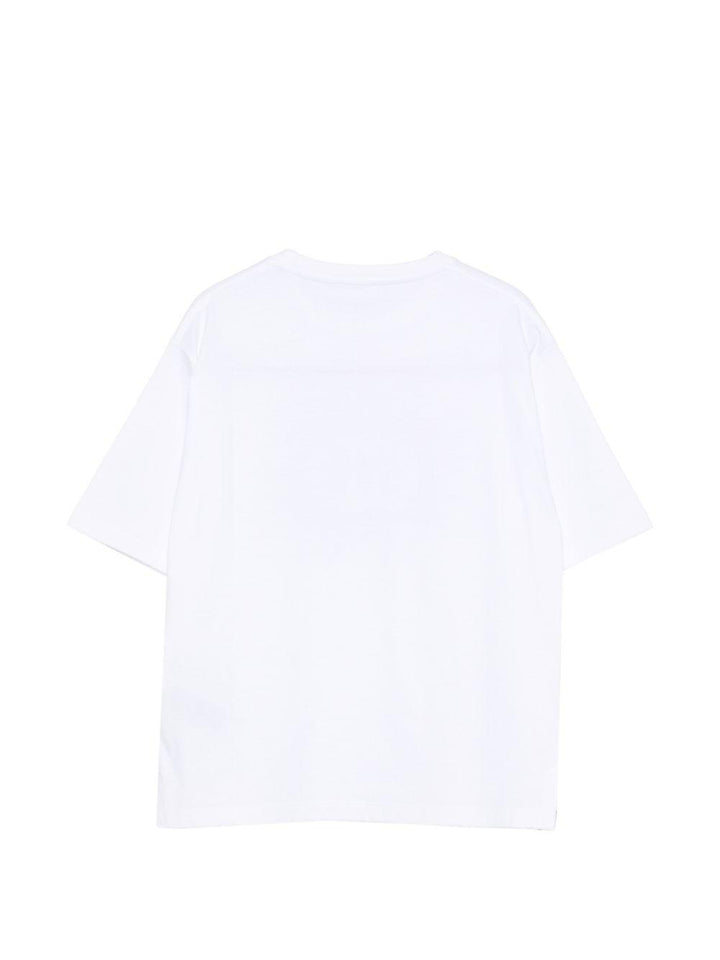 T-shirt bianca per bambino 855551XJHO7 9056 Gucci Kids 