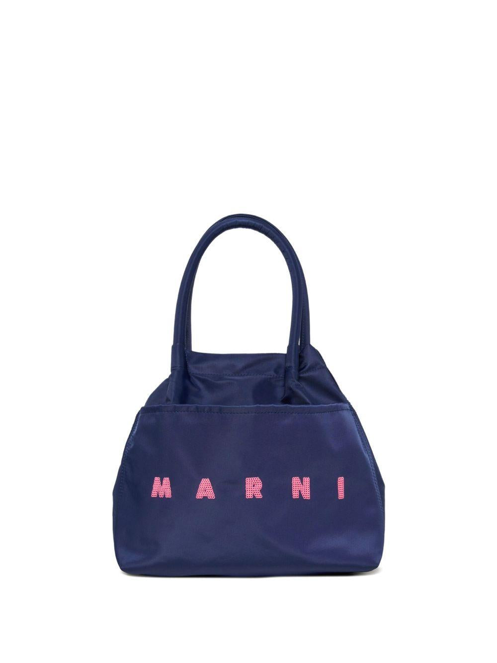 Borsa blu scuro per bambina M01829M00WS 0M860 Marni Kids 