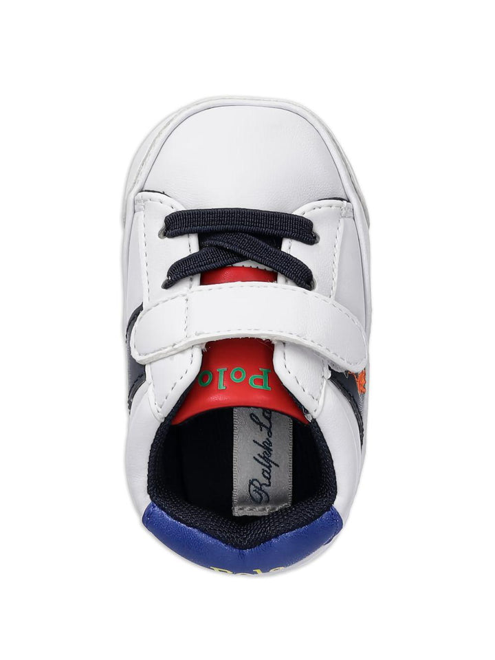 Sneakers bianche per neonato RL03391101 RYL Ralph Lauren Kids 