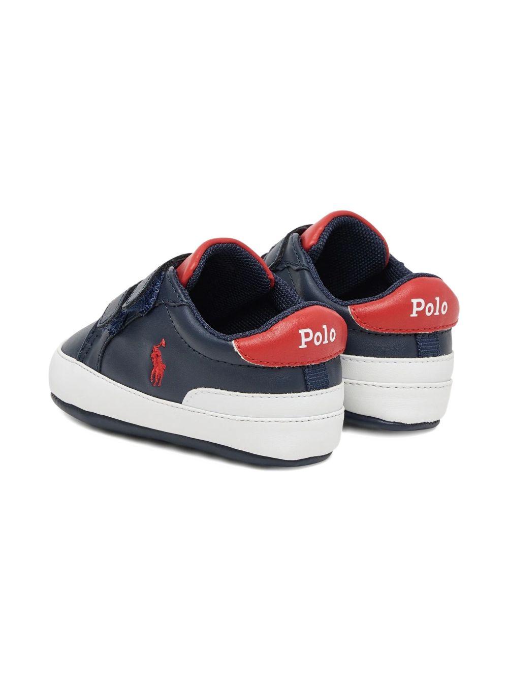 Sneakers blu per neonato RL03389410 HER Ralph Lauren Kids 