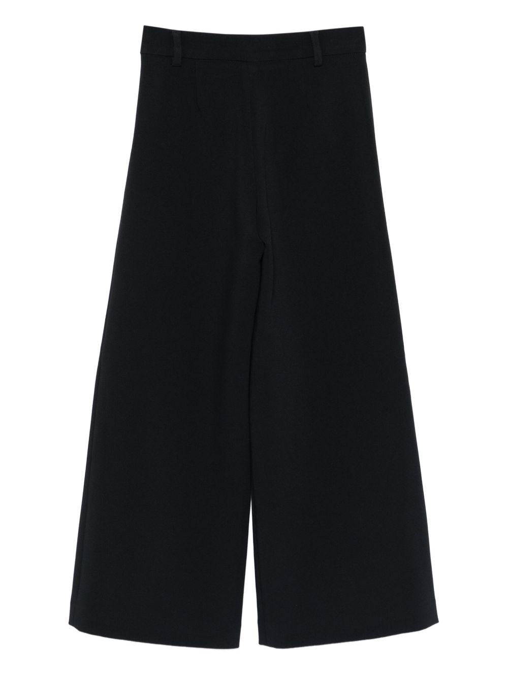Pantalone nero per bambina EFPA3030GA085 N000 Elisabetta Franchi Kids 