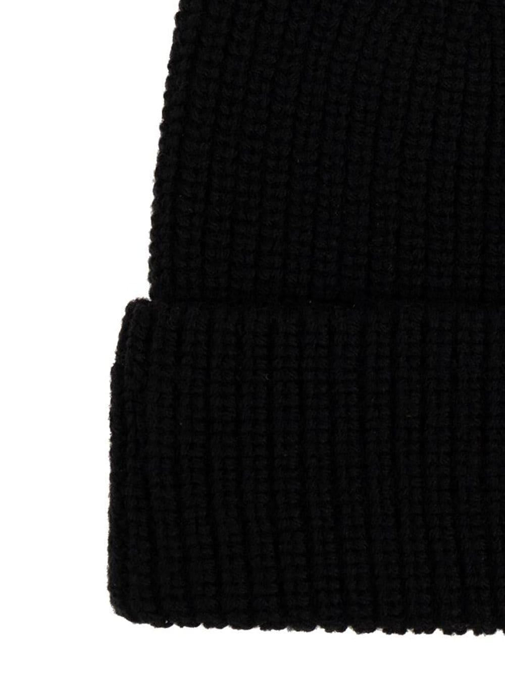 Cappello unisex in lana nero 10165681A11726 1B000 Versace Kids 