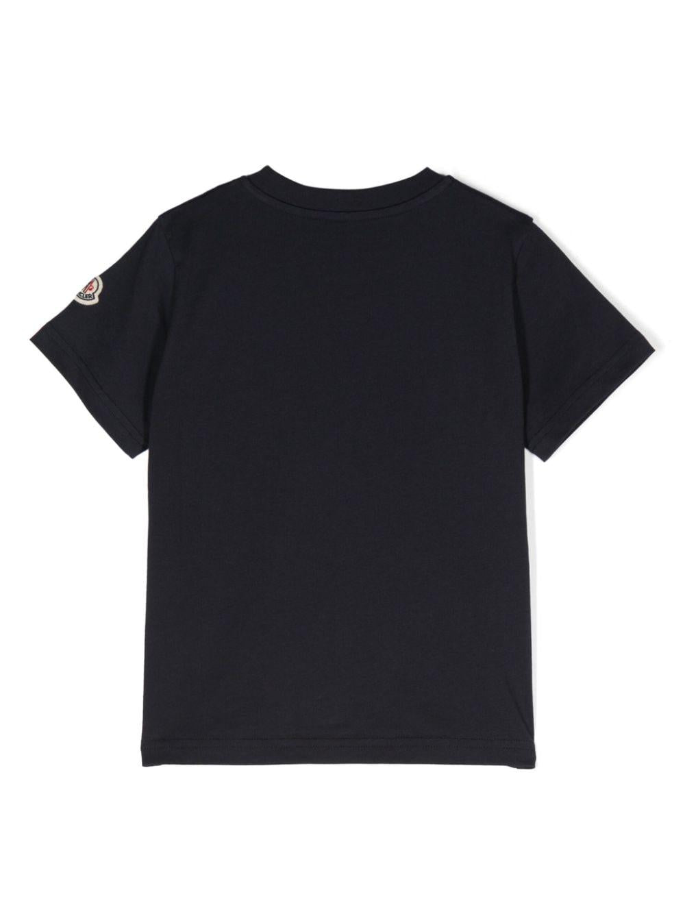 Navy Cotton T-Shirt for Kids