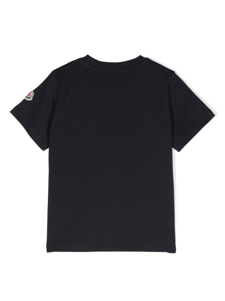 Navy Cotton T-Shirt for Kids