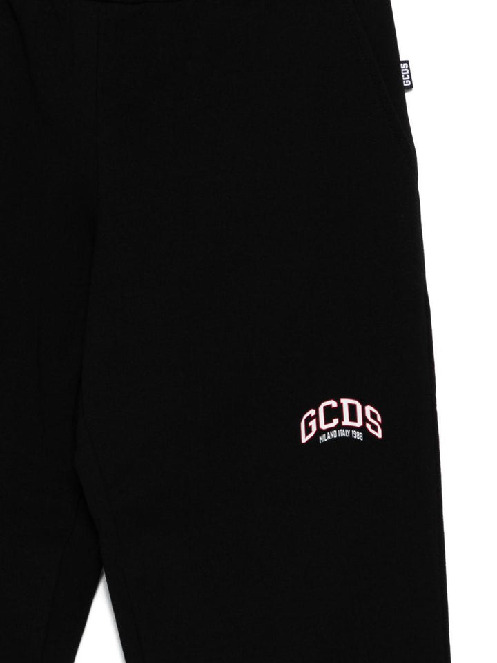 Pantalone nero per bambino B2JM3016BA5 99 Gcds Kids 