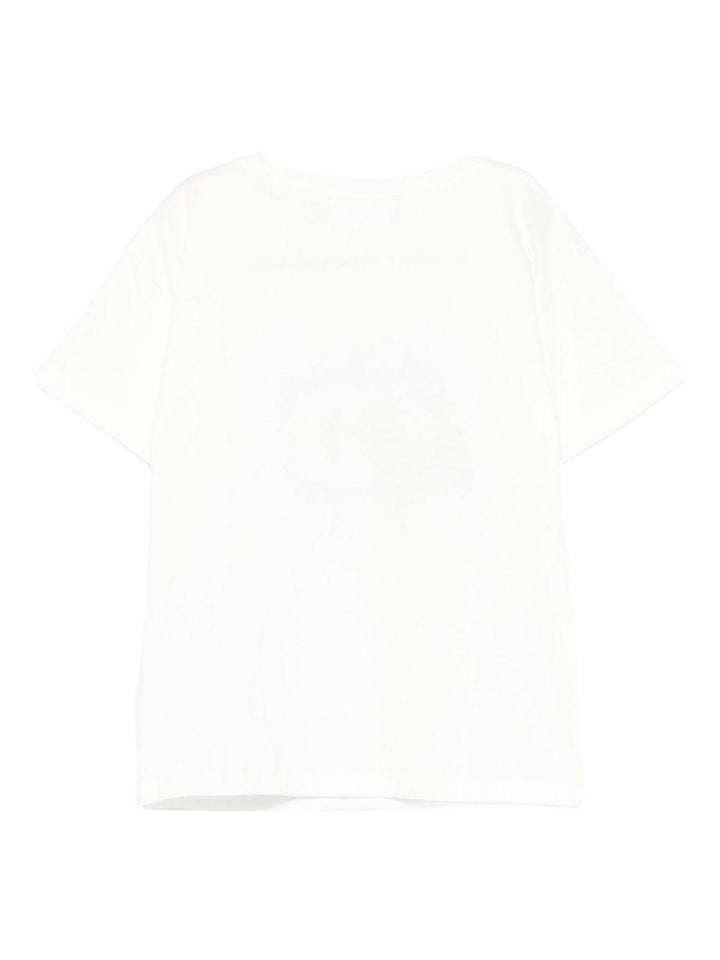 T-shirt bianco per neonato 837171XJHE6 9214 Gucci Kids 