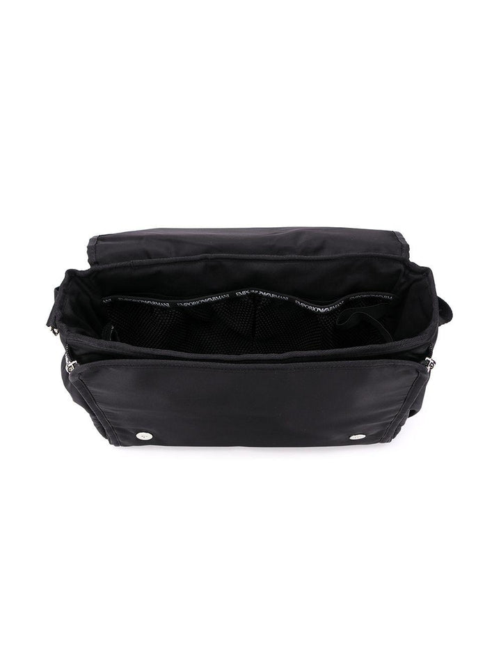 Borsa mamma in tessuto nera 402145CC904 00020 Emporio Armani Kids 