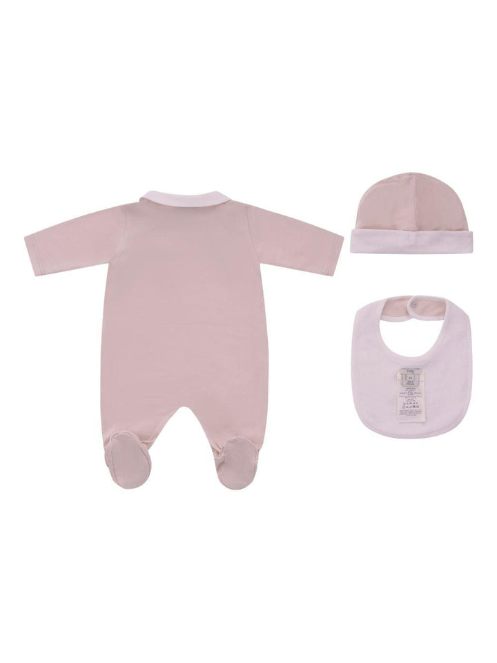 Tutina beige per neonato BUK154ST8 F19J5 Fendi Kids 