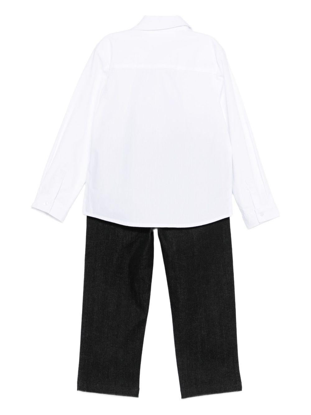 Completo bianco/nero per bambino Z30660K N50 Karl Lagerfeld Kids 