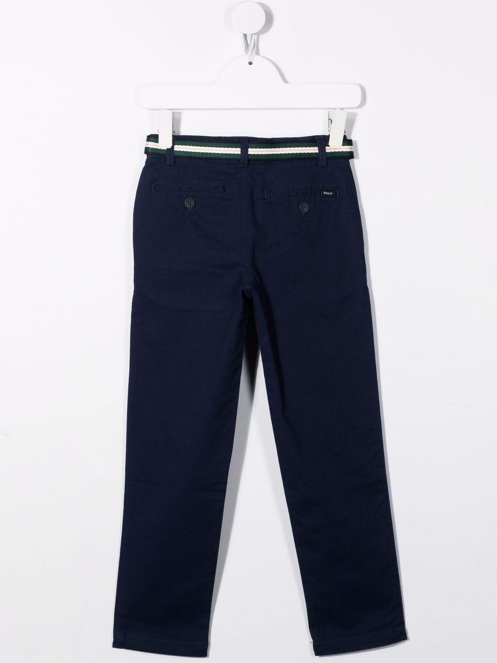 Pantalone blu navy per bambino 323855394 001 Ralph Lauren Kids 